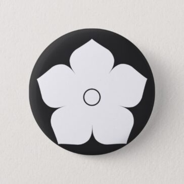 Family Crests Nadeshiko Flowers 缶バッヂ