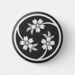 family crests cherry tree button pen