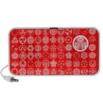 family crests flowers and plants portable speakers