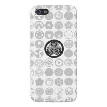 family crests flowers and plants white cases for iphone