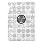 family crests flowers and plants white ipad mini covers