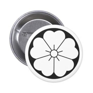 family crests flowers pinback button rccdcfabbacbji byvr