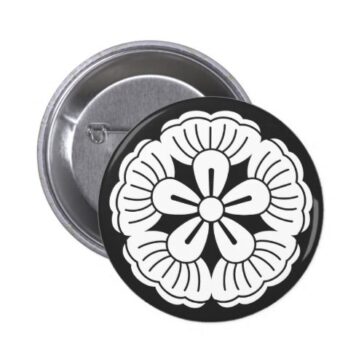 family crests flowers pinback button reeddefbcccfaji byvr