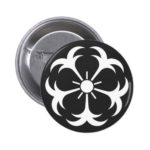 family crests flowers pinback buttons rdbdeeeeji byvr