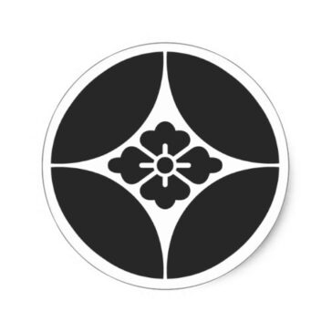 family crests flowers round sticker racfffbafcacab vwaf byvr