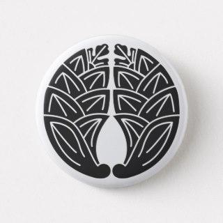 family crests plants button pen
