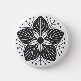 family crests plants button pen