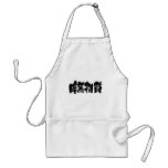 kanji dark matter adult apron