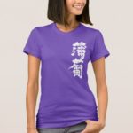 Ebizome name of color in kanji tshirts