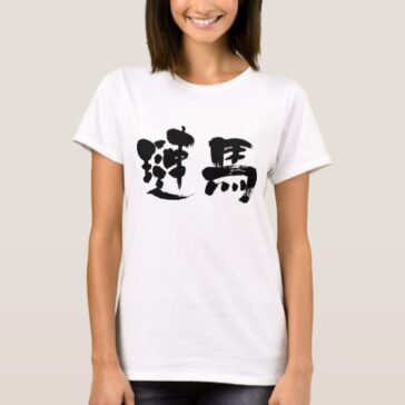 Denmark Danmark in Kanji brushed T-Shirt