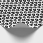 Mitsudomoe pattern traditional japanese wrapping paper 三つ巴柄ラッピングペーパー